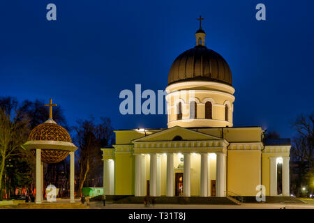 Cathédrale de la Nativité du Christ, Chișinău, Moldova Banque D'Images