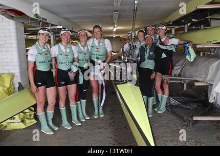 La Women's Boat Race London UK 2019 Banque D'Images