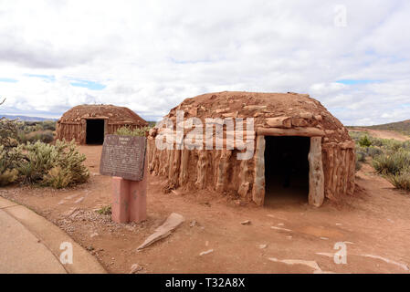 GRAND CANYON - 19 février : Heritage Museum de Hualapai indien réservation au Grand Canyon West Rim le 19 février 2017 à Grand Canyon, AZ Banque D'Images