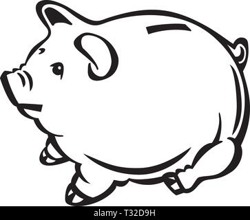 Tirelire Illustration Illustration de Vecteur