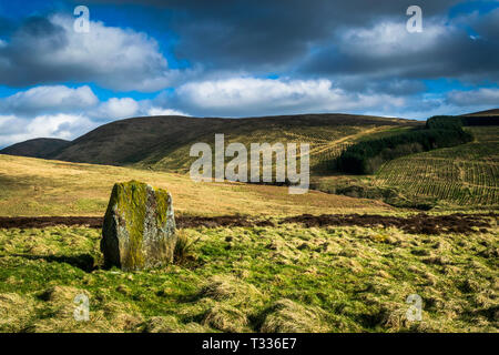 La Wallace Stone. Dunblane. L'Ecosse Banque D'Images