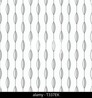 Résumé motif transparent. Répéter la texture géométrique des plantules, de feuilles stylisées. La texture élégante moderne. Style linéaire. Vector monochrome. Illustration de Vecteur