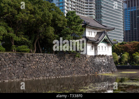 Imperial Palace, Chiyoda City, Japon Banque D'Images