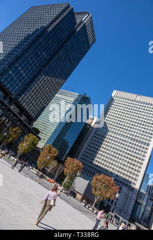 Plaza de Tokyo, la gare de Tokyo, Chiyoda City, Japon Banque D'Images