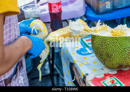 Avis de marché dans la vieille ville de Phuket Banque D'Images