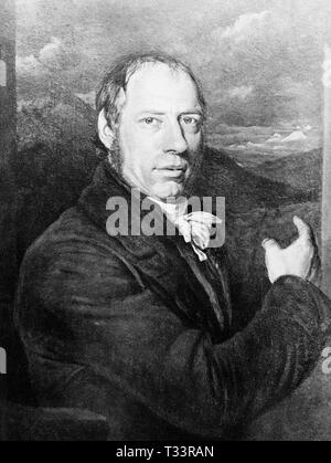 Richard Trevithick (1771-1833) ingénieur et inventeur de Cornouailles. Banque D'Images