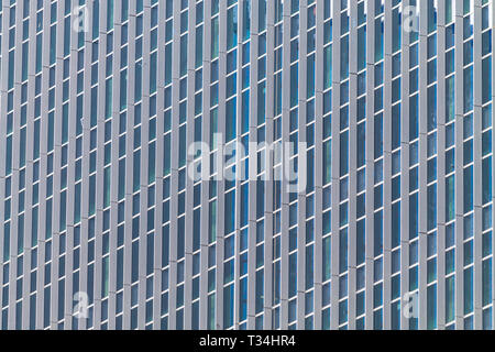 Close-up de Windows sur un gratte-ciel, en Indonésie Banque D'Images