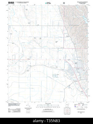 Carte TOPO USGS Arkansas AR West Helena 20110804 Restauration TM Banque D'Images