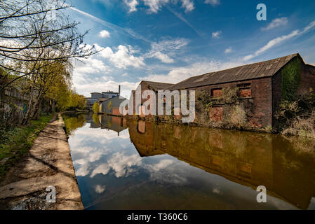 Le Sheffield, South Yorkshire Navigation Banque D'Images