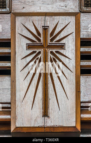 Intérieur de l'Église catholique romaine Saint Venceslas Banque D'Images