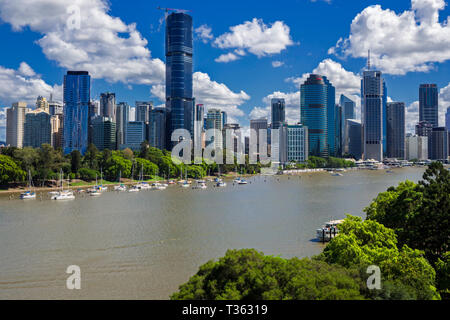 Des scènes de Howard Smith Quais Brisbane Queensland Australie Banque D'Images