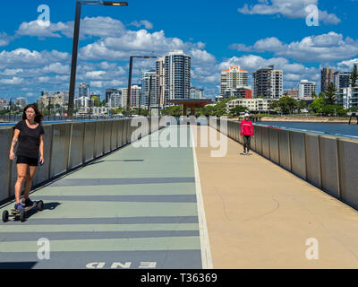 Des scènes de Howard Smith Quais Brisbane Queensland Australie Banque D'Images