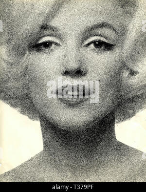 L'actrice américaine Marilyn Monroe, 1960 Banque D'Images