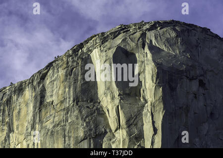 El Capitan dans le Parc National de Yosemite en automne Banque D'Images