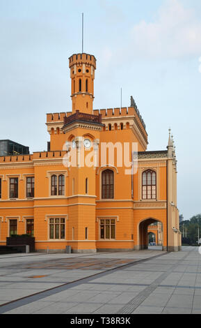 Wroclaw Glowny railway station. Pologne Banque D'Images