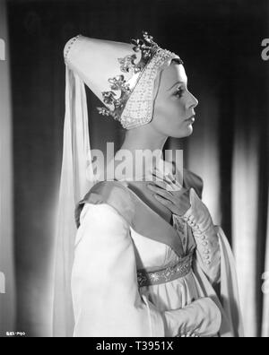 Claire Bloom comme Lady Anne dans Richard III William Shakespeare 1955 directeur et Laurence Olivier star Alexander Korda L.O.P. / London Film Productions Banque D'Images