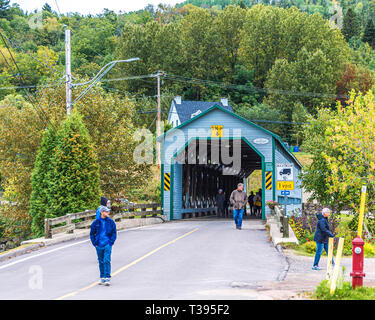 SAGUENAY (QUÉBEC)- 18 septembre 2018 : Saguenay est une ville dans la région du Saguenay Lac-Saint-Jean région de Québec. Son économie est encore fortement acheminés dans des voyages Banque D'Images