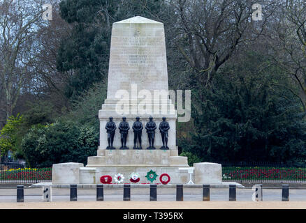 Guards Memorial, St James Park, Londres, le vendredi 22 mars 2019.Photo : David Rowland / One-Image.com Banque D'Images