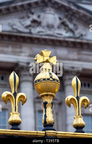 Le palais de Buckingham, le Mall, Londres, Samedi, Mars 23, 2019.Photo : David Rowland / One-Image.com Banque D'Images