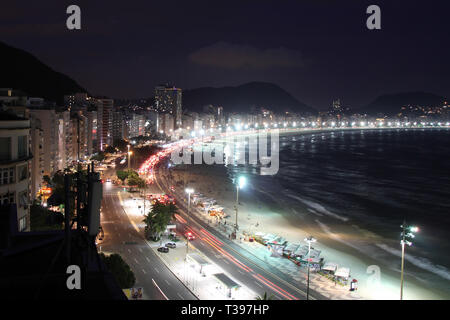 Un long à Rio de Janeiro Banque D'Images