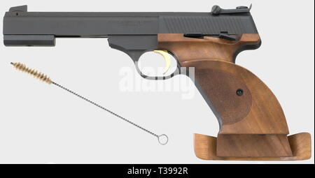 Tir sportif, pistolets, Belgique, fn Fabrique Nationale correspondent à 150, calibre .22 LR, Additional-Rights Clearance-Info-Not-Available- Banque D'Images