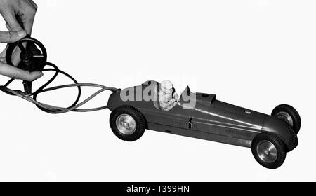 Jouet, voiture, 1952 Banque D'Images