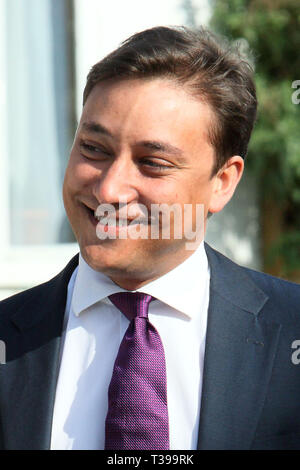 Mark Clarke candidat parlementaire conservateur pour se vanter. Le sud de Londres. 21.04.2010 Banque D'Images