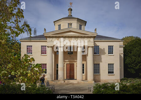 Cambridge, UK - décembre 2018. Façade de la Maitland Robinson Bibliothèque dans le Downing College, un des collèges de l'Université de C Banque D'Images