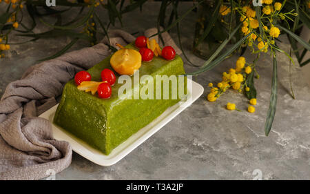 Cassata siciliana, concept de Pâques Banque D'Images