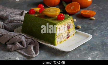 Cassata siciliana, concept de Pâques Banque D'Images