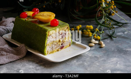 Cassata siciliana, concept de Pâques Banque D'Images