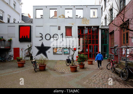 3001 Kino, Schanzenstraße 75, Hambourg, Allemagne. Un cinéma d'art dans le quartier de Schanzenviertel. Banque D'Images