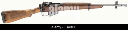 Les armes de service, Grande-bretagne, carabine numéro 5 MkI (Jungle Carabine), calibre 303, numéro 9269, Additional-Rights Clearance-Info-Not-Available- Banque D'Images