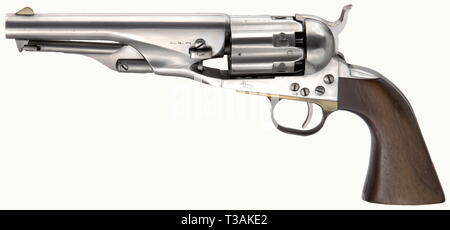 Les armes légères, revolver Colt, modèle 1860 de l'armée, calibre .44, Additional-Rights Clearance-Info-Not-Available- Banque D'Images