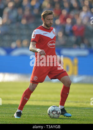 Berlin, Deutschland. 06 avr, 2019. BODZEK Adam (D), le football 1. Bundesliga, 28. Journée, Hertha BSC Berlin (B) - Fortuna Düsseldorf (D) 1 : 2, le 06.04.2019 à Berlin/Allemagne. ¬ | Conditions de crédit dans le monde entier : dpa/Alamy Live News Banque D'Images