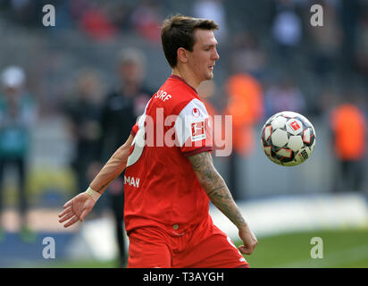 Berlin, Deutschland. 06 avr, 2019. Benito RAMAN (D), le football 1. Bundesliga, 28. Journée, Hertha BSC Berlin (B) - Fortuna Düsseldorf (D) 1 : 2, le 06.04.2019 à Berlin/Allemagne. ¬ | Conditions de crédit dans le monde entier : dpa/Alamy Live News Banque D'Images