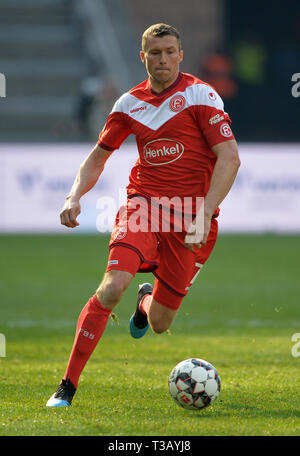 Berlin, Deutschland. 06 avr, 2019. Oliver FINK (D), Soccer 1. Bundesliga, 28. Journée, Hertha BSC Berlin (B) - Fortuna Düsseldorf (D) 1 : 2, le 06.04.2019 à Berlin/Allemagne. ¬ | Conditions de crédit dans le monde entier : dpa/Alamy Live News Banque D'Images