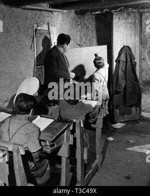 L'école primaire, 1952 Banque D'Images