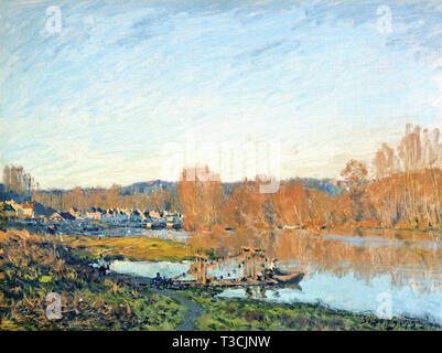 Alfred Sisley (1839 - 1899) - l'automne, bords de la seine près de bougival 1873 Banque D'Images