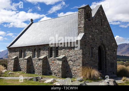 Le Lac Tekapo, RÉGION DU MACKENZIE/Nouvelle-zélande - 23 février : église du Bon Pasteur au Lac Tekapo en Nouvelle-Zélande le 23 février 2012 Banque D'Images