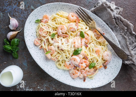 Spaghetti pâtes italiennes Banque D'Images