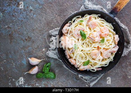 Spaghetti pâtes italiennes Banque D'Images