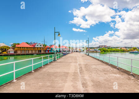 Port de croisière St John's, Antigua, Antilles Banque D'Images