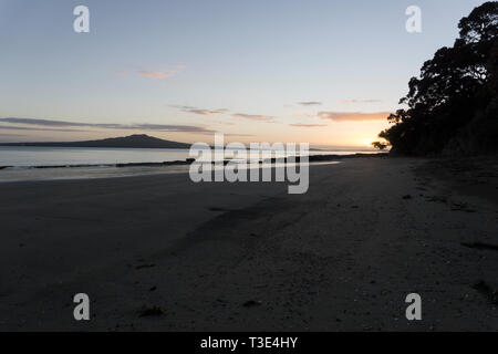 Auckland, Nouvelle-Zélande.Sunrise Banque D'Images