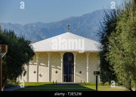 Los Angeles, 24 mai : Vue extérieure de Beckman Auditorium à Caltech Le 24 mai 2019 à Los Angeles, Californie Banque D'Images