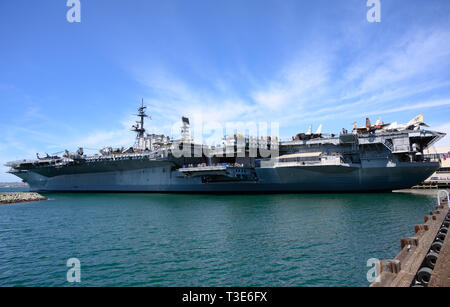 07 avril 2019, San Diego, Californie. USS Midway Museum Banque D'Images