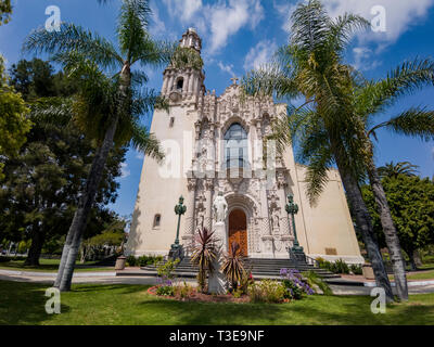 Los Angeles, APR 2 : Vue extérieure de Saint Vincent de Paul Eglise catholique romaine le AVR 2, 2019 à Los Angeles, Californie Banque D'Images