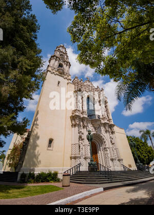 Los Angeles, APR 2 : Vue extérieure de Saint Vincent de Paul Eglise catholique romaine le AVR 2, 2019 à Los Angeles, Californie Banque D'Images