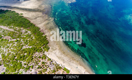 Utende beach area, mafia island Banque D'Images