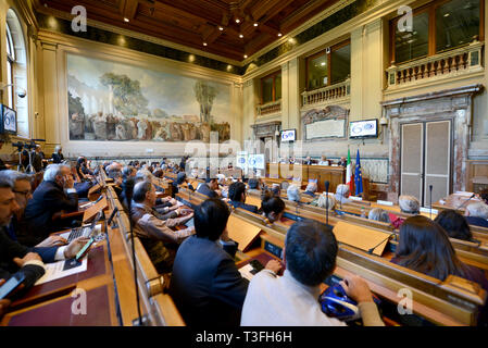 Rome, Italie. 09 avr, 2019. Le prix de la CNEL Parlamentino : Crédit Photo Agency indépendante/Alamy Live News Banque D'Images